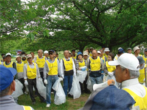 平成29年5月3日 市民フェステバル・ボランティア清掃を実施しました。