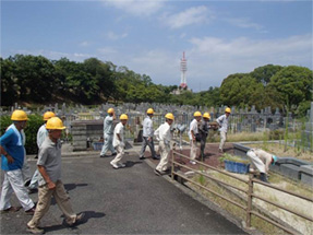 安全・適正就業委員会による強化月間安全パトロールを実施しました。
